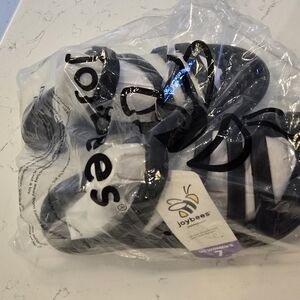 Joybees Women's Stylish Black Sandals